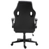 Silla Gamer Omis En Simil Cuero Negro/gris