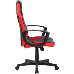 Silla de oficina Glendale Negro/rojo