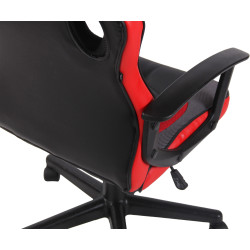 Silla de oficina Glendale Negro/rojo