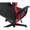 Silla de oficina Glendale Negro/rojo