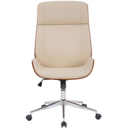 Silla De Oficina Varel Nogal/crema