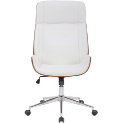 Silla De Oficina Varel Nogal/blanco