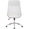 Silla De Oficina Varel Nogal/blanco