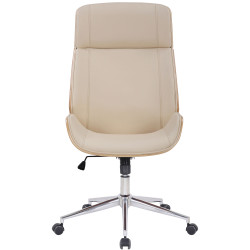 Silla De Oficina Varel Natural/crema