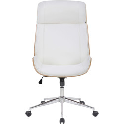 Silla De Oficina Varel Natural/blanco