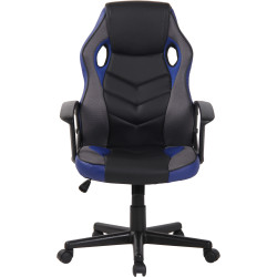 Silla de oficina Glendale Negro/azul