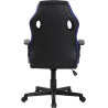 Silla de oficina Glendale Negro/azul