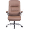 Silla de oficina Villach XXL Marrón claro