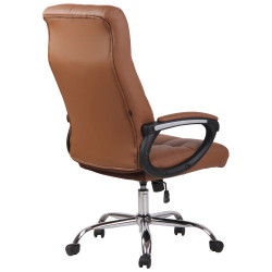 Silla De Oficina Poseidon XXL Marrón claro