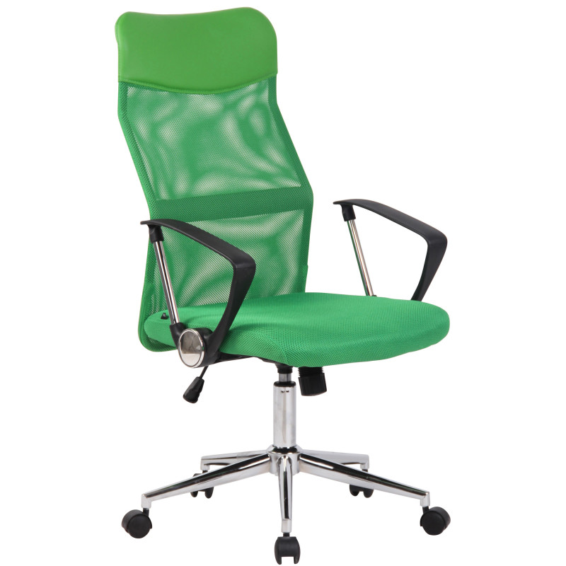 Silla De Oficina Korba En Malla Verde