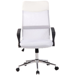 Silla De Oficina Korba En Malla Blanco