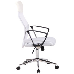 Silla De Oficina Korba En Malla Blanco