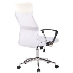 Silla De Oficina Korba En Malla Blanco