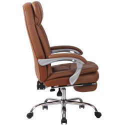 Silla de oficina XL Troy Marrón claro