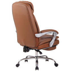 Silla de oficina XL Troy Marrón claro