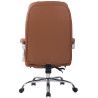 Silla de oficina XL Troy Marrón claro