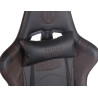 Silla Racing Turbo XFM Masajeante Negro/marrón