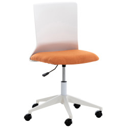 Silla De Oficina Apolda Naranja,Tela