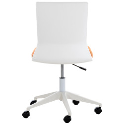 Silla De Oficina Apolda Naranja,Tela