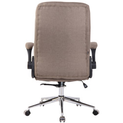 Silla de oficina Riverside Tela,Gris topo