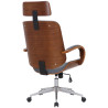 Silla De Oficina Dayton Nogal/gris