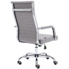 Silla De Oficina Amadora En Cuero PU Gris,Tela