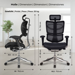 Bürostuhl Norfolk Ergonomic