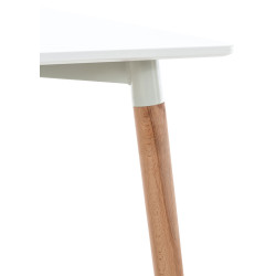 Mesa de Cocina Viborg Blanco,80 cm